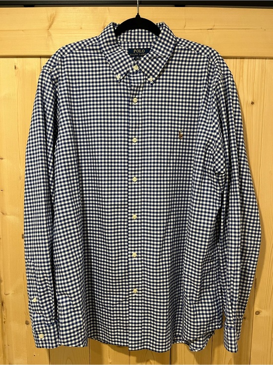 Ralph Lauren Other - Polo Ralph Lauren Classic Fit, blue and white gingham XL Long Sleeve.